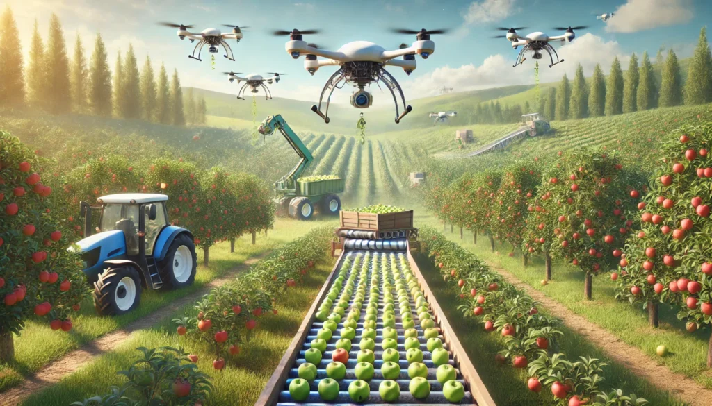 drones agricolas inteligencia artificial